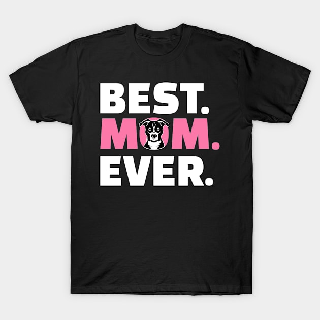 Pit Bull Mom T-Shirt by Designzz